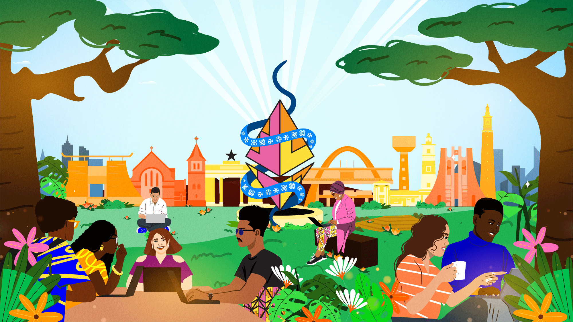 ETHAccra Illustration